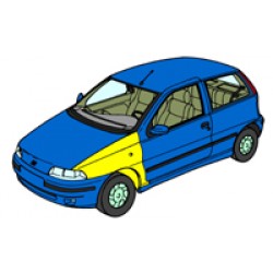 KIT PARAFANGO PARAFANGO ANT. SX PUNTO