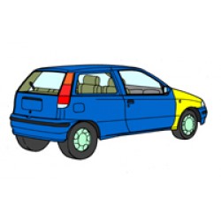 MOLLETTE KIT PARAFANGHINI FIAT 500 X