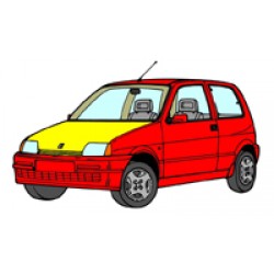 KIT FISSAGGIO COFANO ANT. CINQUECENTO