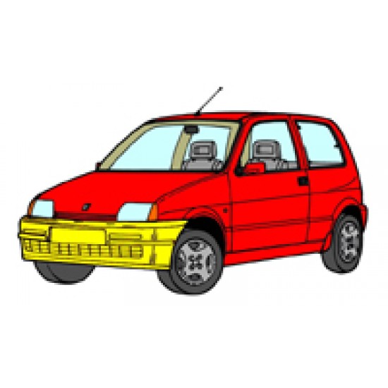 KIT FISSAGGIO PARAURTI ANT. CINQUECENTO