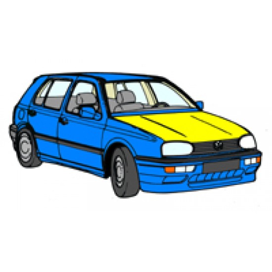 KIT RIPARAZIONE COFANO MOTORE GOLF 3