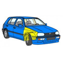 KIT RIPARAZIONE PARAFANGO ANT. GOLF 3