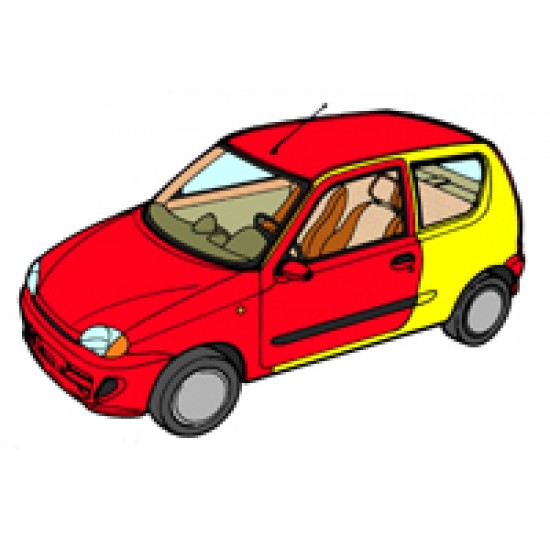 KIT FISSAGGIO FIANCATA POST. NUOVA SEICENTO