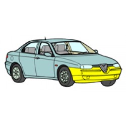 KIT RIPARAZIONE PARAURTI ANT. ALFA ROMEO 156