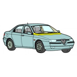 KIT RIPARAZIONE PRESA ARIA SOTTOPARABREZZA ALFA ROMEO 156