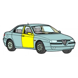 KIT RIPARAZIONE PANNELLO PORTA ALFA ROMEO 156