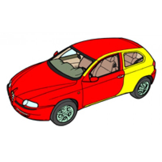 KIT RIPARAZIONE FIANCATA POST. ALFA ROMEO 147