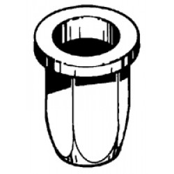 INSERTO DOPPIA VITE DA 6 MM.