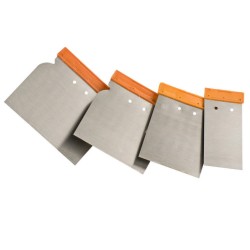 SET SPATOLE IN ACCIAIO 4PZ.
