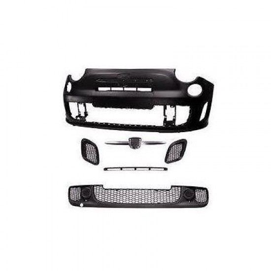 PARAURTI ANT. KIT COMPLETO NUOVA 500 '07-> ABARTH KIT PARAURTI ANT. COMPLETO NUOVA 500 '07-> ABARTH, ES.500.500,