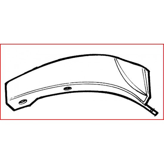 PARASASSI POST. DX FIAT UNO '89