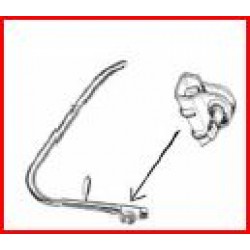 TELAINO DEFLETTORE SX C/SUPP. FIAT 500