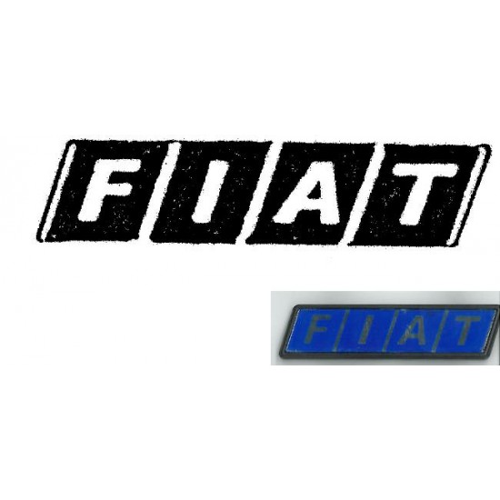 FREGIO FIAT POST. UNIVERSALE BLU