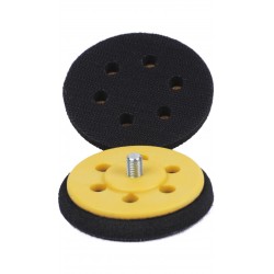 PLATORELLO VELCRO 75 MM ATTACCO DIAMETRO 8 MM C/FORI
