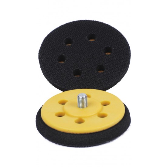 PLATORELLO VELCRO 75 MM ATTACCO DIAMETRO 8 MM C/FORI