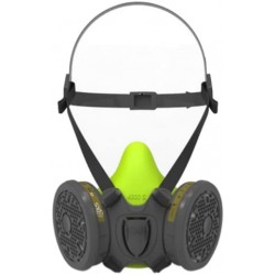 MASCHERA VERNICIATURA A 2 FILTRI INTERCAMBIABILI BLS