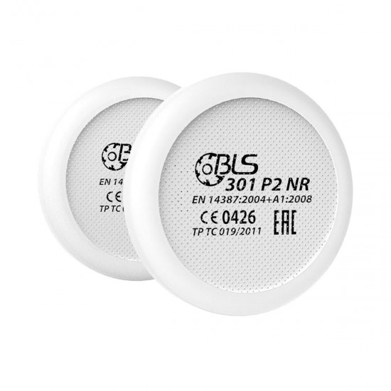 PREFILTRI PER MASCHERA VERNICIATURA BLS - PZ. 2