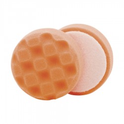 TAMPONE LUCIDATURA MINI BUGNATO MEDIO ARANCIO 80MM.