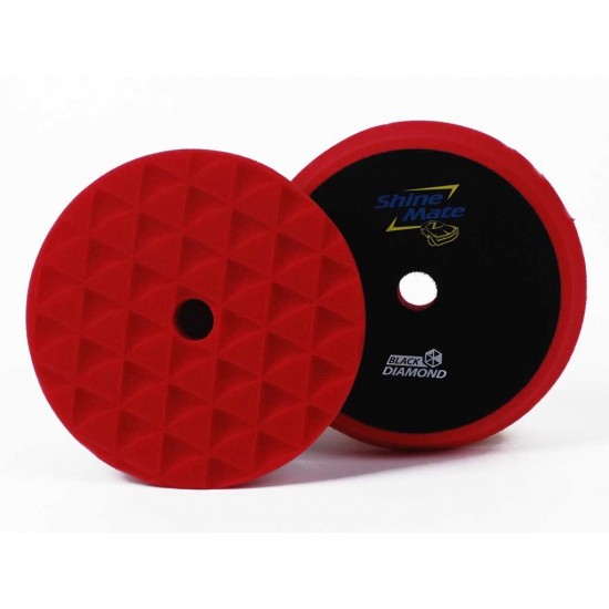 TAMPONE LUCIDATURA ROSSO DIAMOND 180MM - MORBIDO