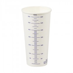 BICCHIERE GRADUATO IN CARTA ML.600 PZ.50