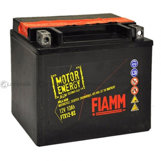 BATTERIA MOTO 12V 10AH