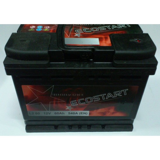 BATTERIA 60 AH 600A BASSA