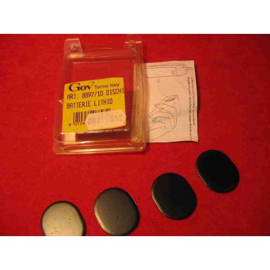 DISCHETTI PER BATTERIA LITHIO