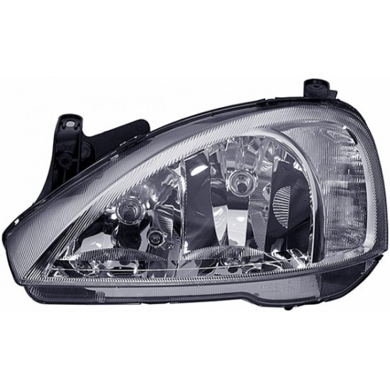 FARO SX OPEL NUOVA CORSA '00->(ATTACCO ROTTO)
