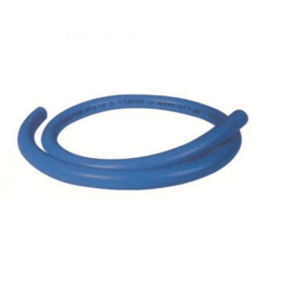 TUBO ARIA POLIIURETANO RETINATO BLU 8X12 AL MT.
