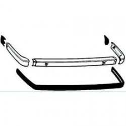 MODANATURA PARAURTI POST. BMW SERIE 3 75-82