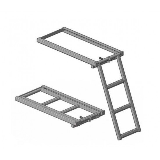 SCALETTA ESTRAIBILE 3 GRADINI