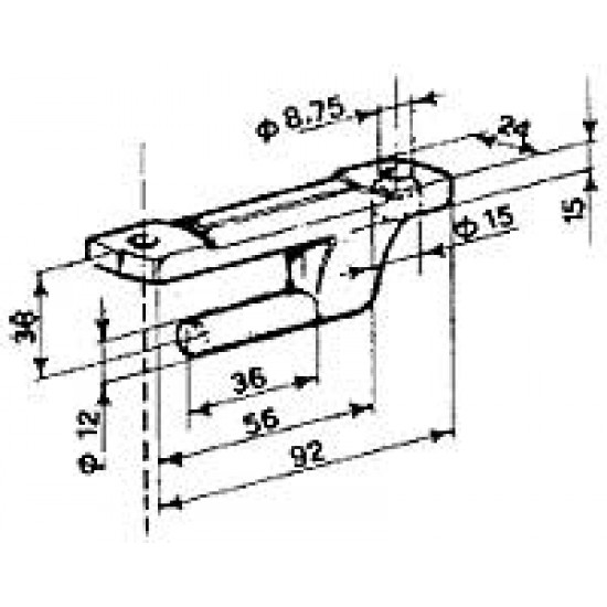 PERNO TIR DIAM. 12 LEGGERO
