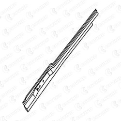 MONTANTE PORTA FIAT 180 - 300 - 619 -684 MONTANTE PORTA FIAT 180 - 300 - 619 -684