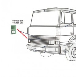 FANALE LAT. IVECO 115 - 135 FANALE LAT. IVECO 115 - 135