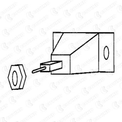 SUPPORTO DEVIATORE ARIA DX/SX TECTOR