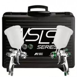 KIT 2 AEROGRAFI LS400  BASE + WS TRASP. 1,3+1,3 SERIE 2 C/VALIGIA * PROMO *