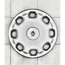 COPPE RUOTE 15 RENAULT LOGO CROMATO SERIE DA 4