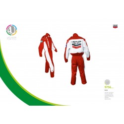 TUTA DA LAVORO ROSSA LECHLER-TEAM MIS. M