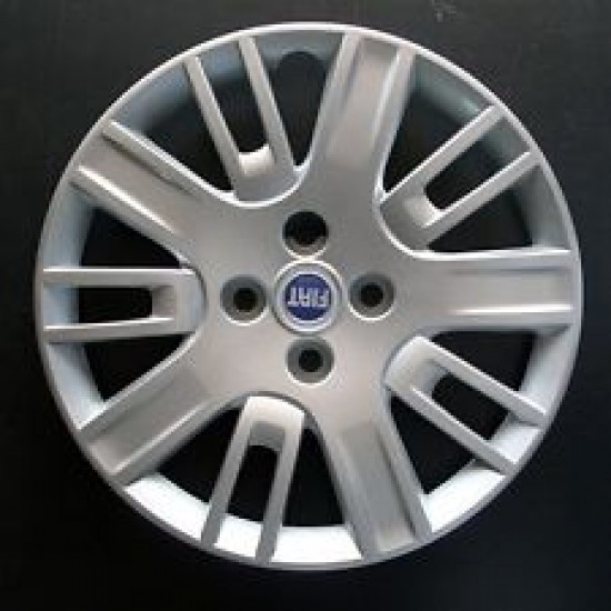 COPPE RUOTE 14 DOBLO' 05-> LOGO BLU SERIE DA 4