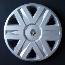 COPPE RUOTE 15 RENAULT  LOGO CROMATO SERIE DA 4