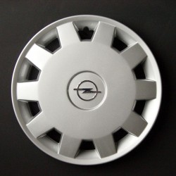 COPPE RUOTE 14 OPEL AGILA LOGO CROMATO SERIE DA 4