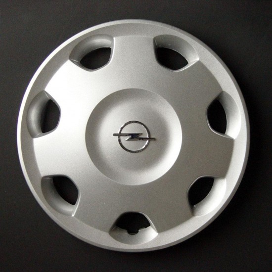 COPPE RUOTE 14 OPEL CORSA '00-06 LOGO CROMATO SERIE DA 4