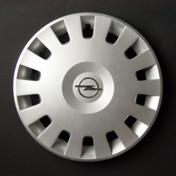 COPPE RUOTE 14 OPEL CORSA '00-06 LOGO CROMATO SERIE DA 4