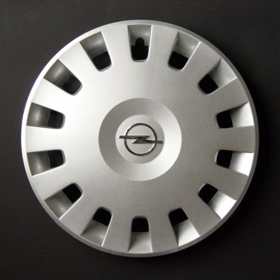 COPPE RUOTE 14 OPEL CORSA '00-06 LOGO CROMATO SERIE DA 4