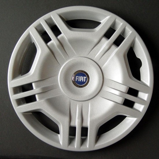 COPPE RUOTE 15 FIAT LOGO ROSSO SERIE DA 4