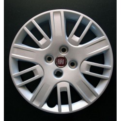 COPPE RUOTE 15 DOBLO' 05-> LOGO ROSSO SERIE DA  4