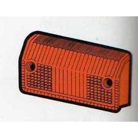 TRASPARENTE ANT. SX ARANCIO AUTOBIANCHI A112 1 SERIE