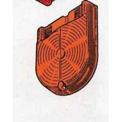TRASPARENTE POST. ARANCIO FIAT 1300-1500