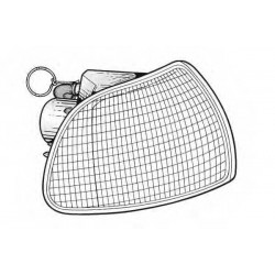 FANALE ANT. DX BIANCO PALIO/STRADA