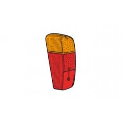 TRASPARENTE POST. SX FIAT 600D 1° SERIE